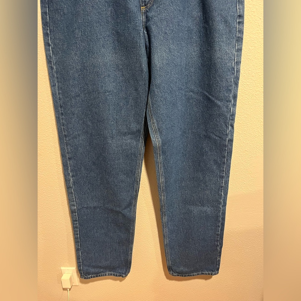 Carhartt Mens Relaxed Fit Tapered Leg 100% Cotton Denim Jeans 40X38 - Picture 6 of 12